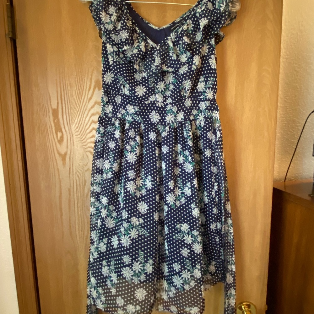 Floral Print Vintage Style Dress